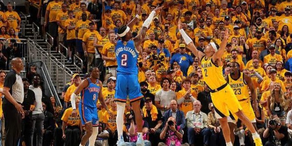 巧合，步行者季后赛输了6场，全是必须输的比赛，福斯特参与了5场