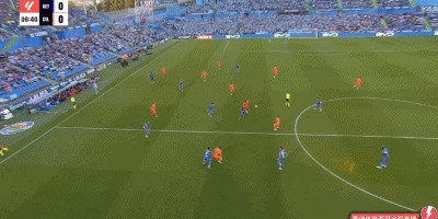 九游娱乐入口-⚽西甲半场：马约拉尔破僵，伊格莱西亚斯单刀扳平，赫塔菲1-1塞尔塔